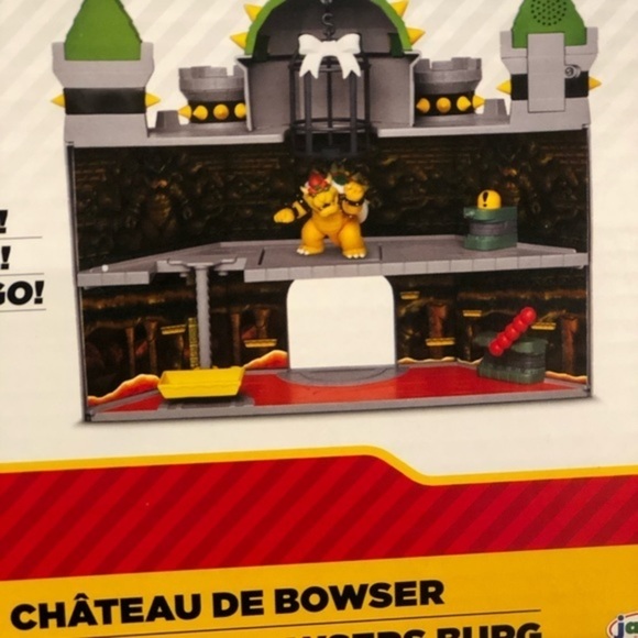 Nintendo Toys Nintendo Super Mario Bros Deluxe Bowsers Castle